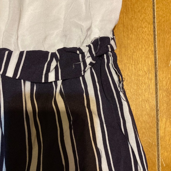 Juniors Size L Derek Heart Capri Jumpsuit With Spaghetti Straps - Picture 6 of 15